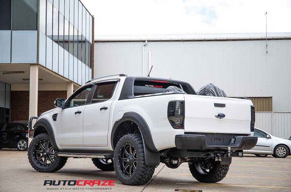 FORD RANGER MAVERICK GLOSS BLACK MILLED ACCENTS